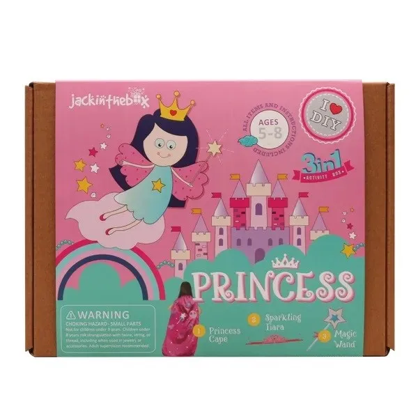 Jack In The Box 3 in 1 Craft Kits Princess