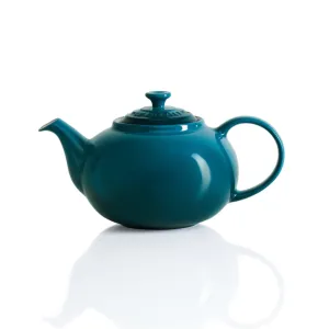 Le Creuset Stoneware Classic Teapot Deep Teal