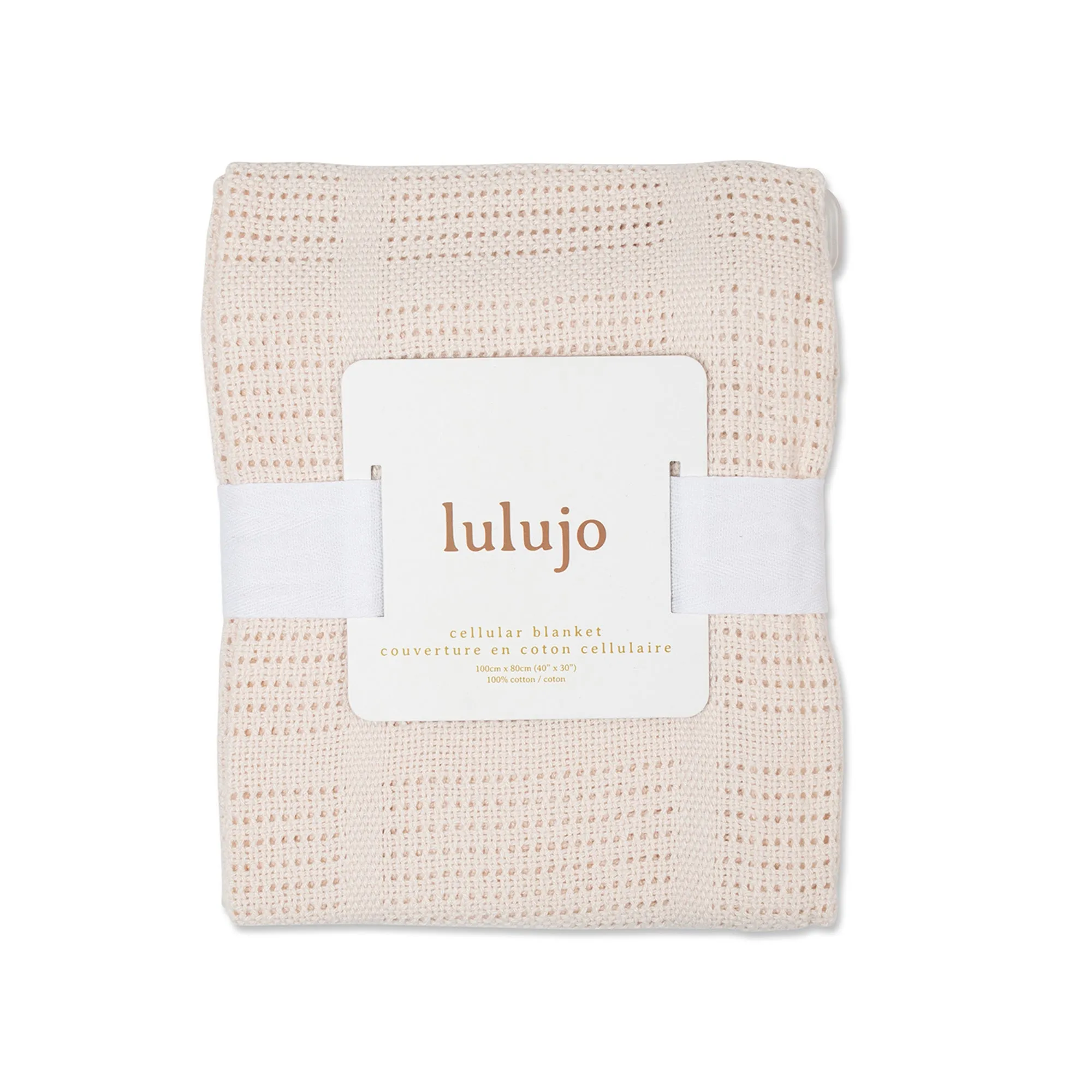 Lulujo - Cellular Blankets Cotton