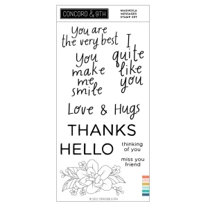 Magnolia Messages Stamp Set