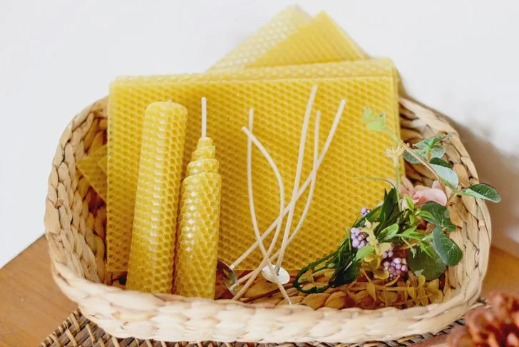 Make Your Own Beeswax Candles