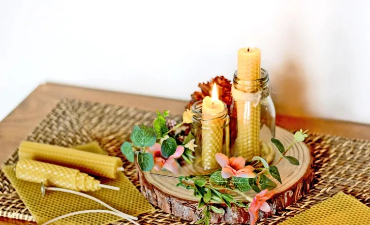 Make Your Own Beeswax Candles