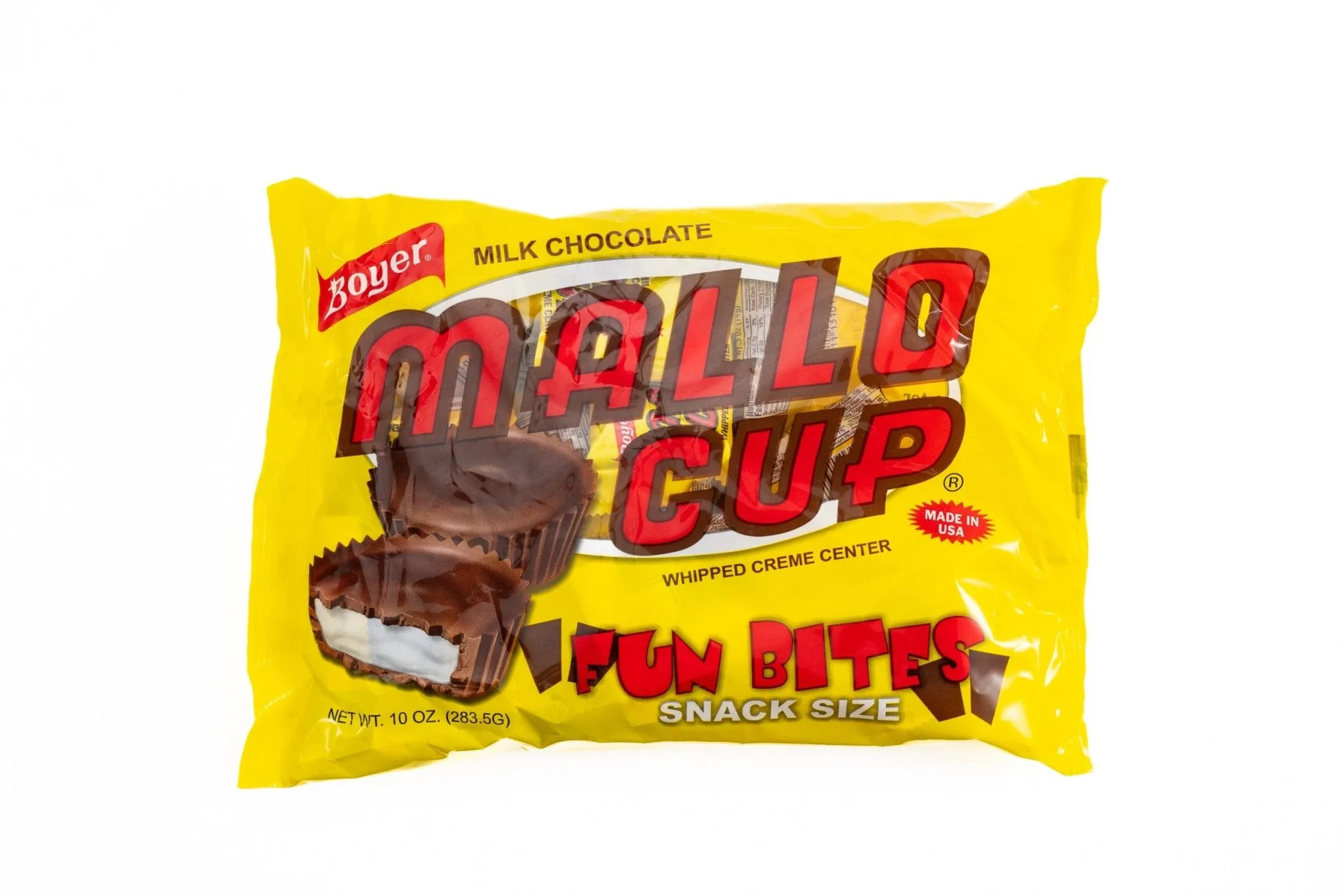 Mallo Cup Milk Chocolate Fun Bites Snack Size Pack (10 oz)