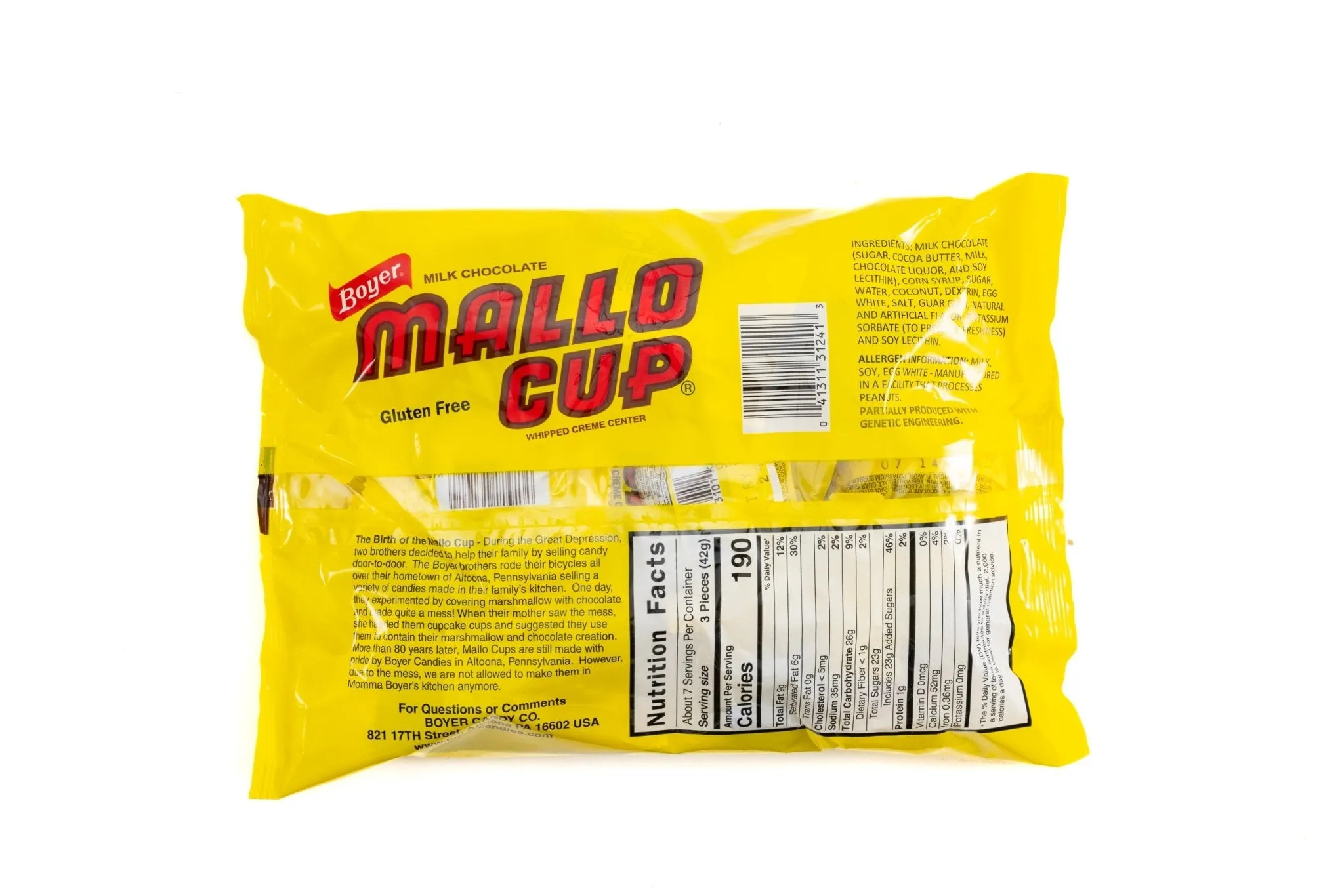 Mallo Cup Milk Chocolate Fun Bites Snack Size Pack (10 oz)