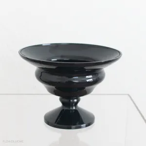 Modern Black Plastic Compote