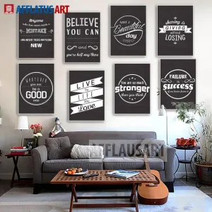 Modern Inspiring Art Painting Poster