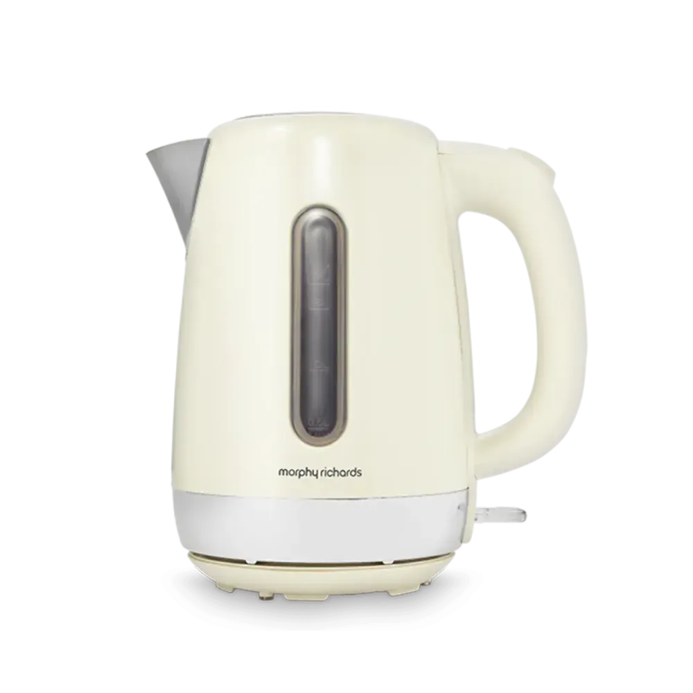 Morphy Richards Equip 102784 1.7 Litre Rapid Boil Jug Kettle, Cream