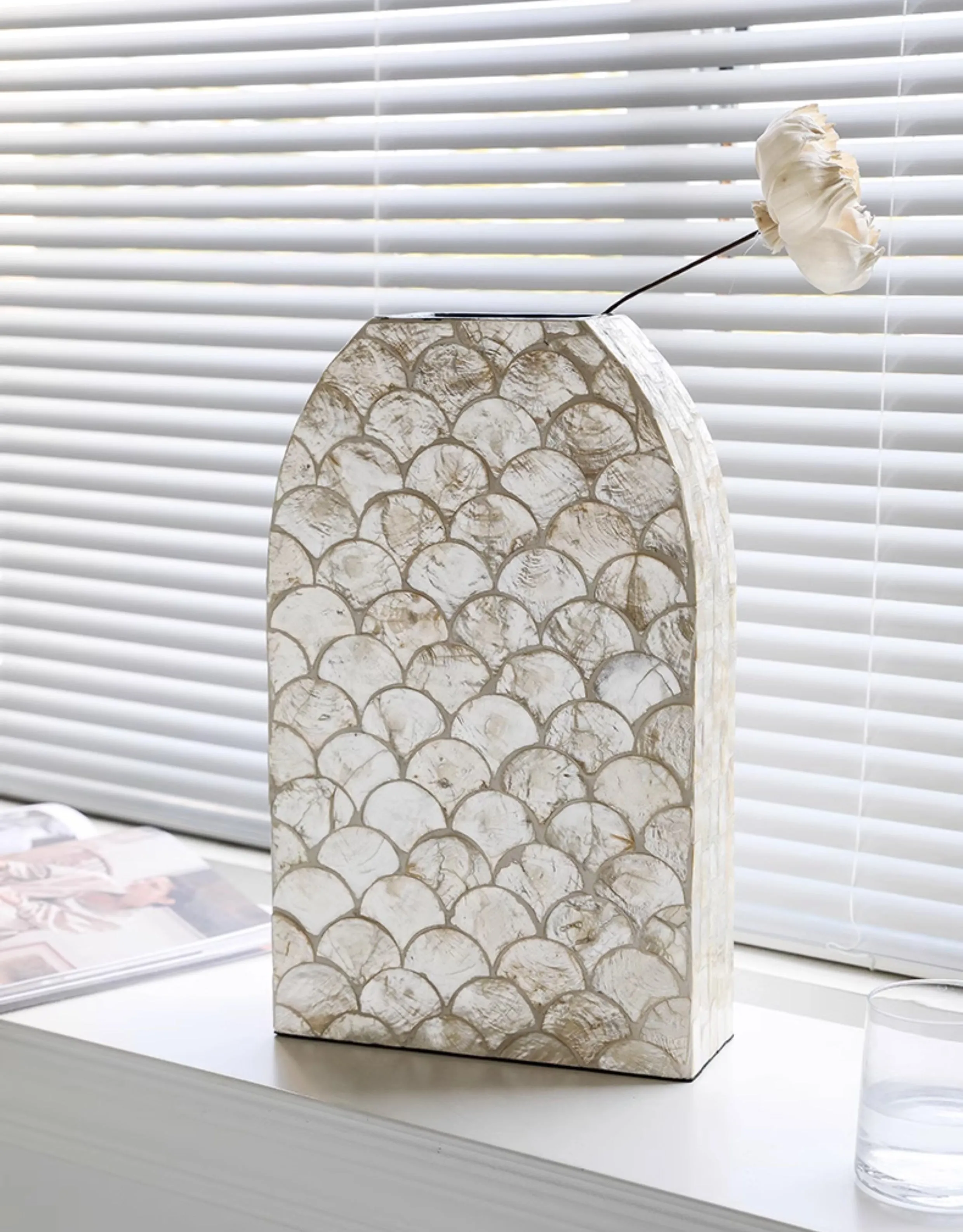 Mother of Pearl Vase