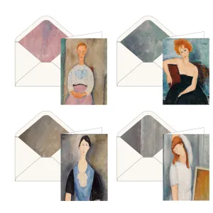 Note Cards - Barnes/Modigliani - Box of 16 Cards & Envelopes