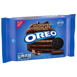 Oreo Limited Edition Ultimate Chocolate Sandwich Cookies 13.2oz