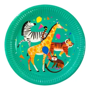 Party Animals Paper Plates x 8