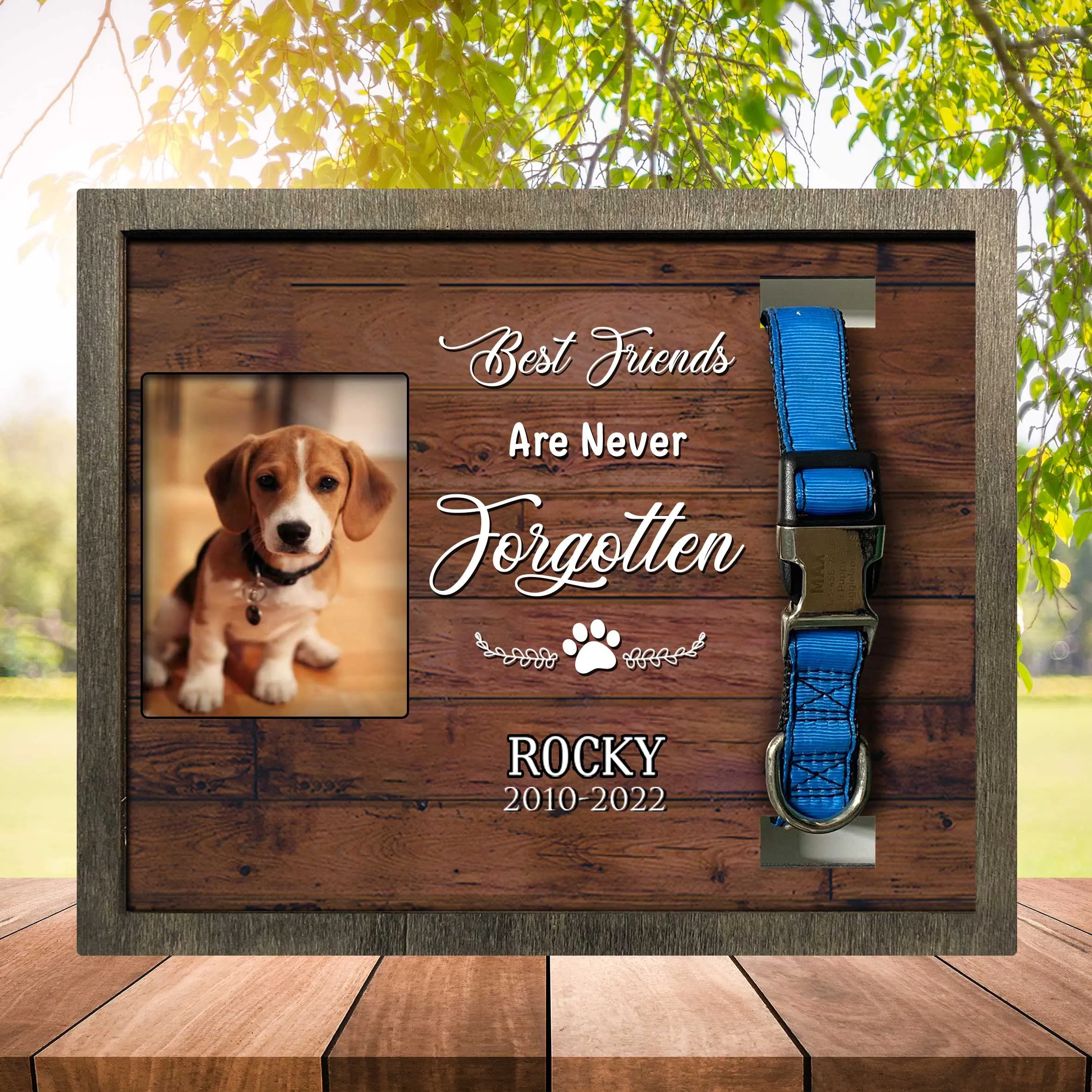 Pawprints Left By You Memorial Gifts, Bereavement Gifts For Dog Lovers