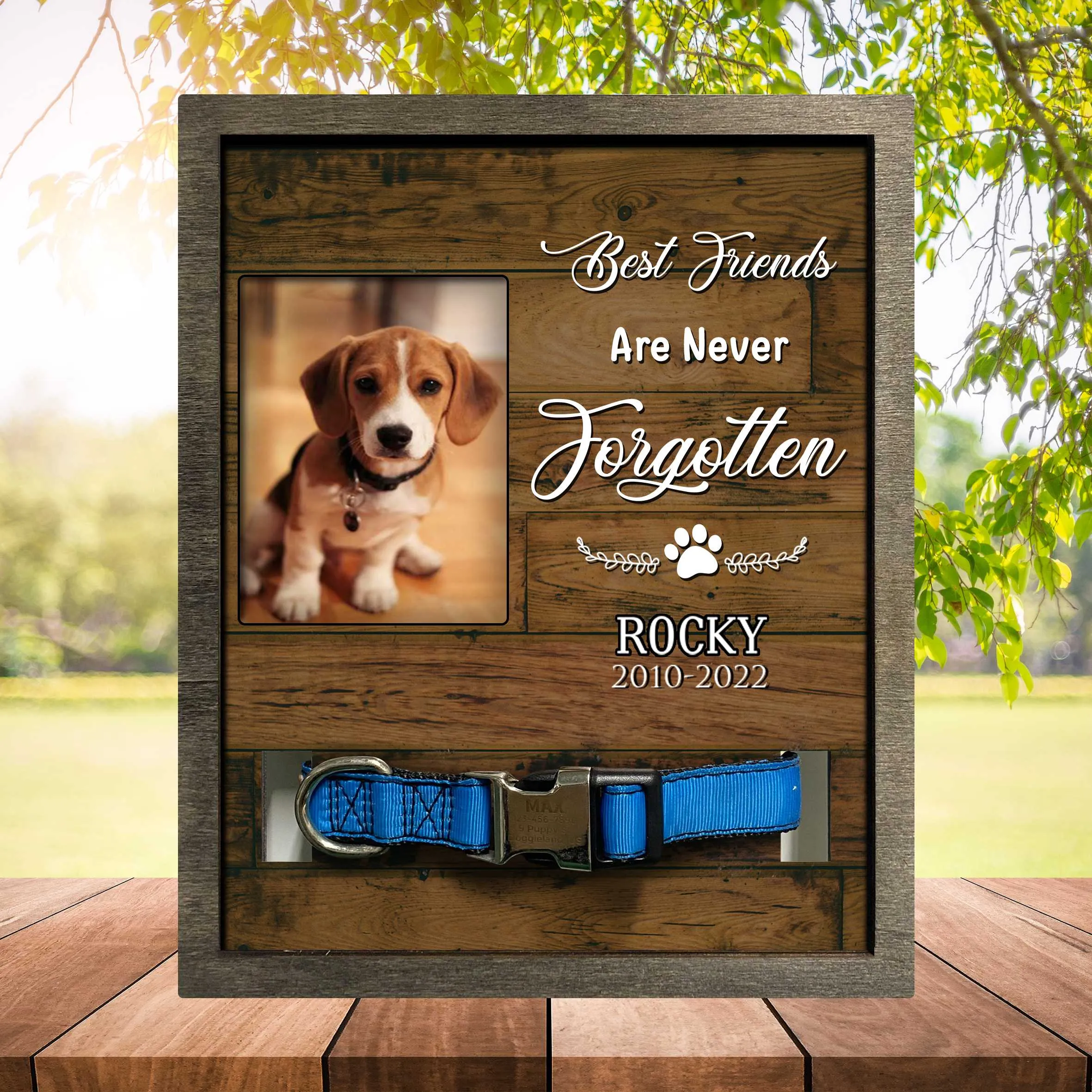 Pawprints Left By You Memorial Gifts, Bereavement Gifts For Dog Lovers