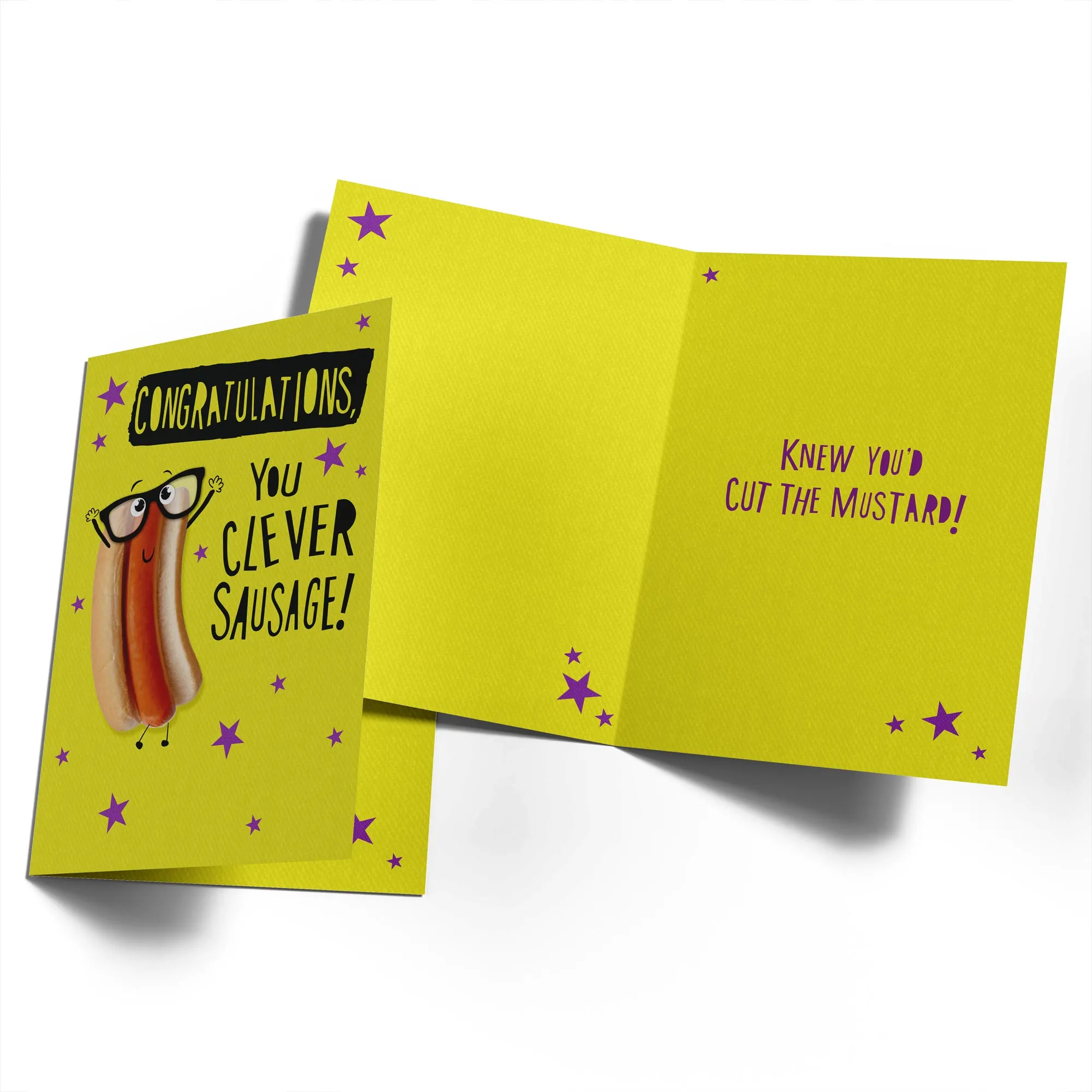 Personalised Clever Sausage Card