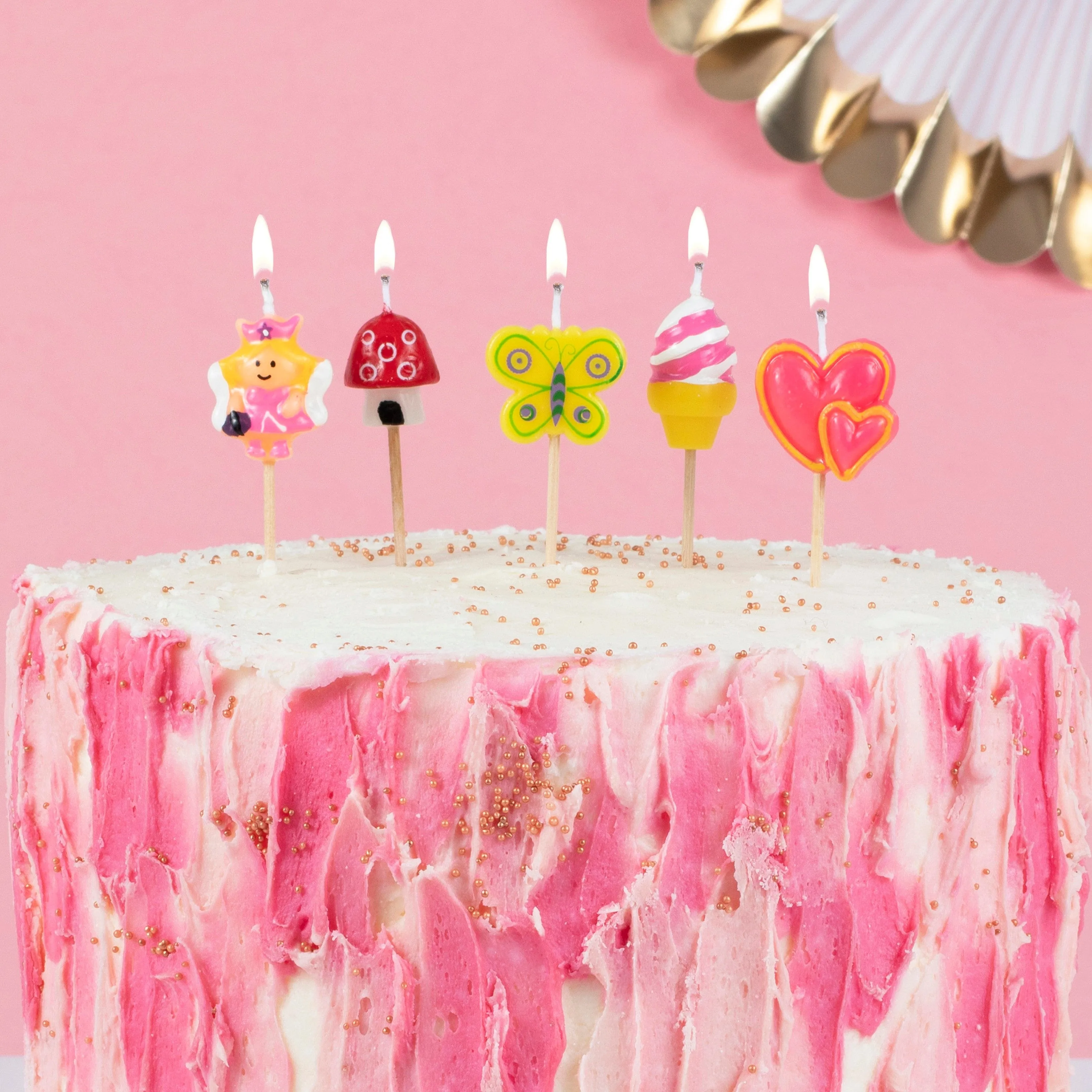 Princess Birthday Cake Candles