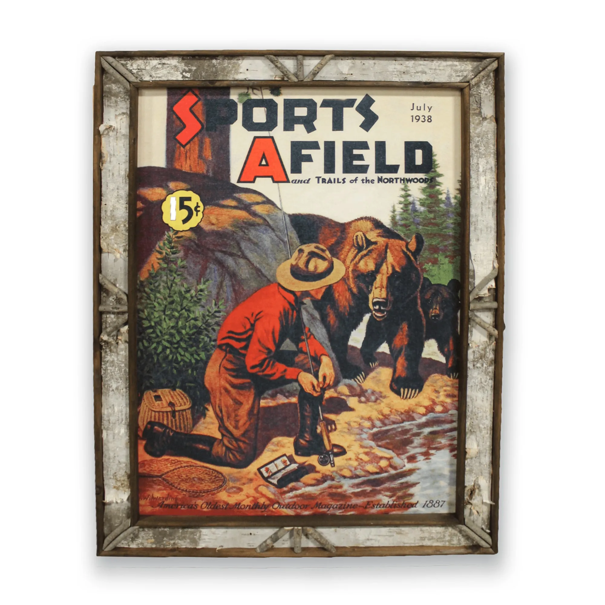 "Sports Afield" Artwork