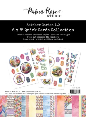 Rainbow Garden 1.0 6x8" Quick Cards Collection 31479