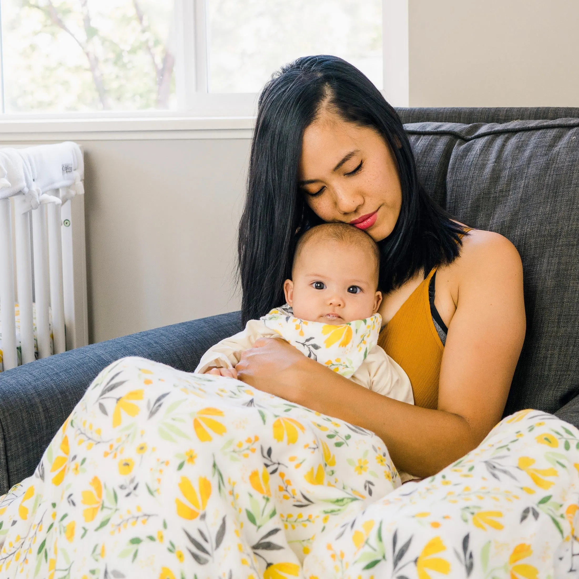 Royal Garden   Floral Alphabet Oh So Soft Snuggle Blanket