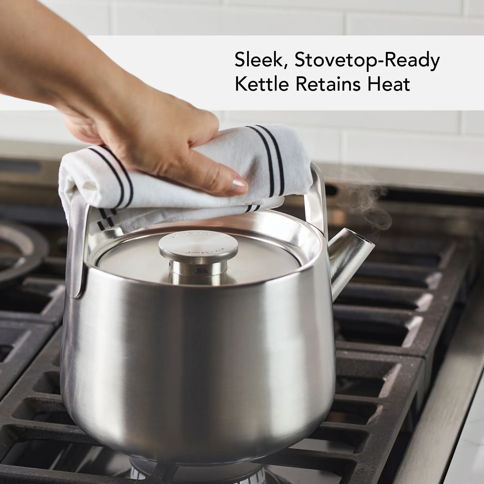 Stainless Steel Whistling Teakettle