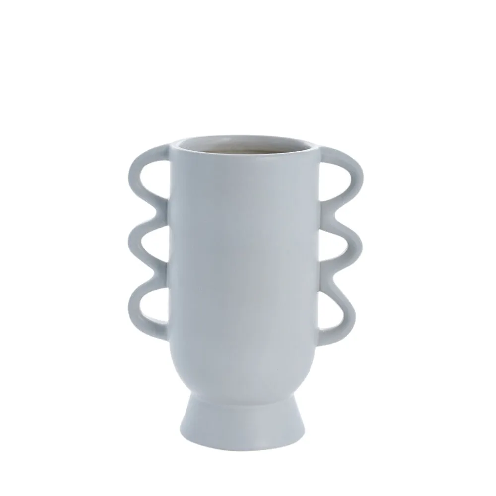 Suselle vase 15.5X9.9X20.3 cm, White