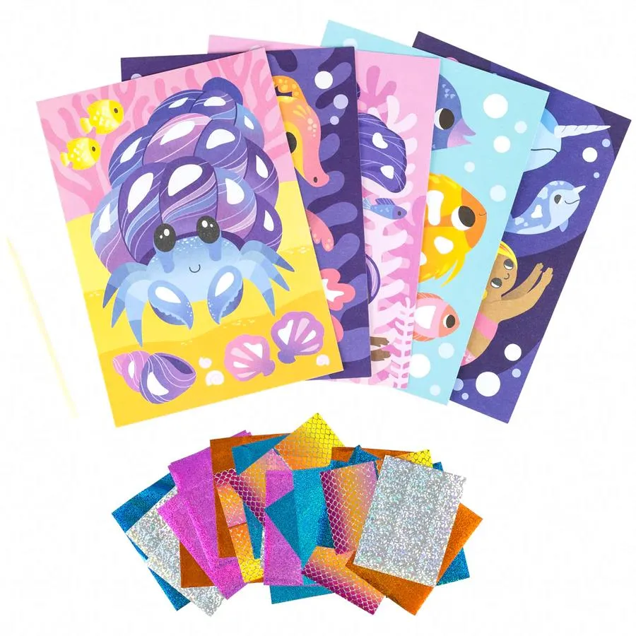 Tiger Tribe Foil Art Kit - Ocean Magic