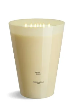 Tobacco And Vanilla Scented Candle 3XL | Cereria Mollá Velvet Wood