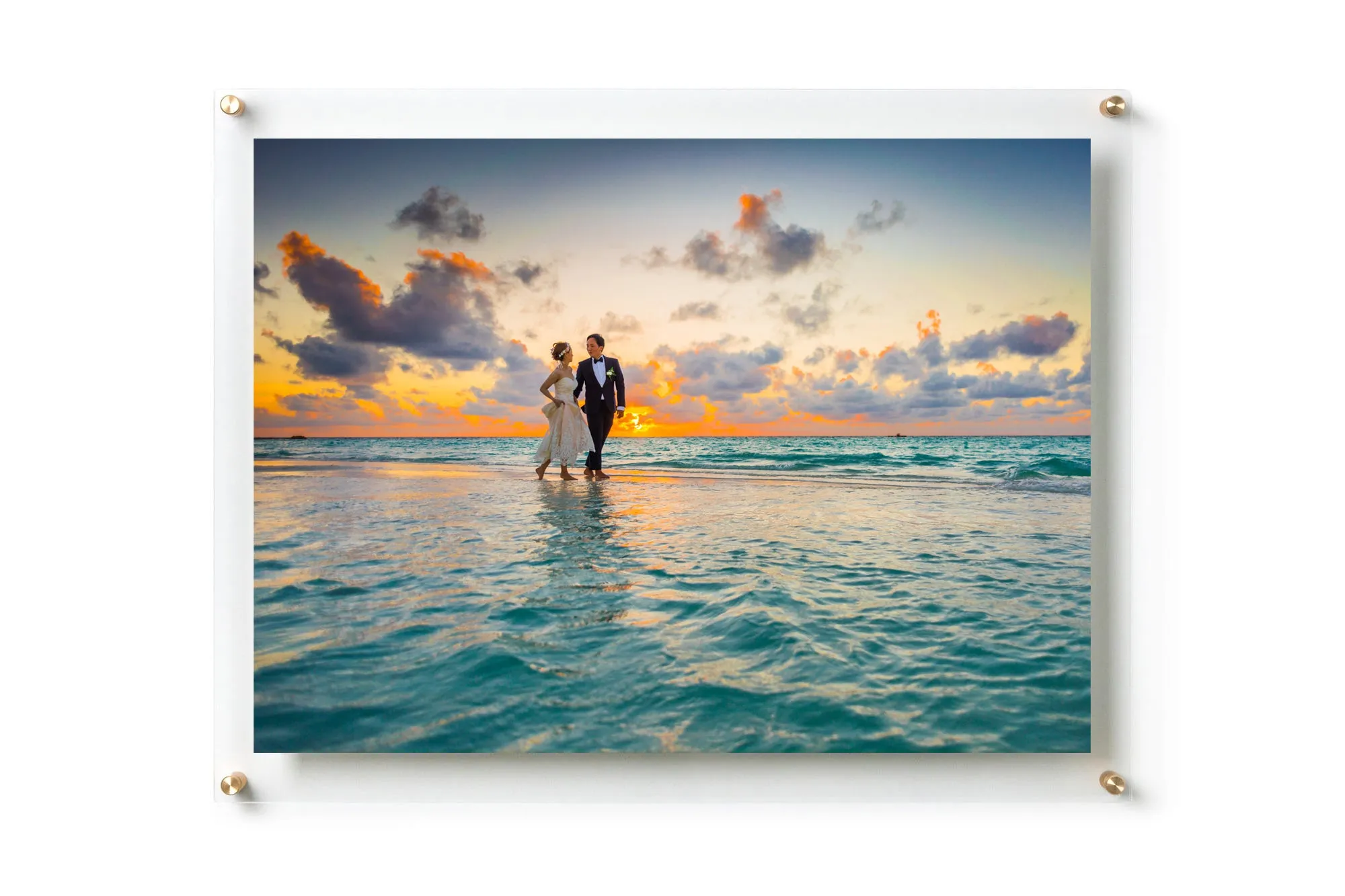 Valentine's Day Collection Double Panel Floating Frames