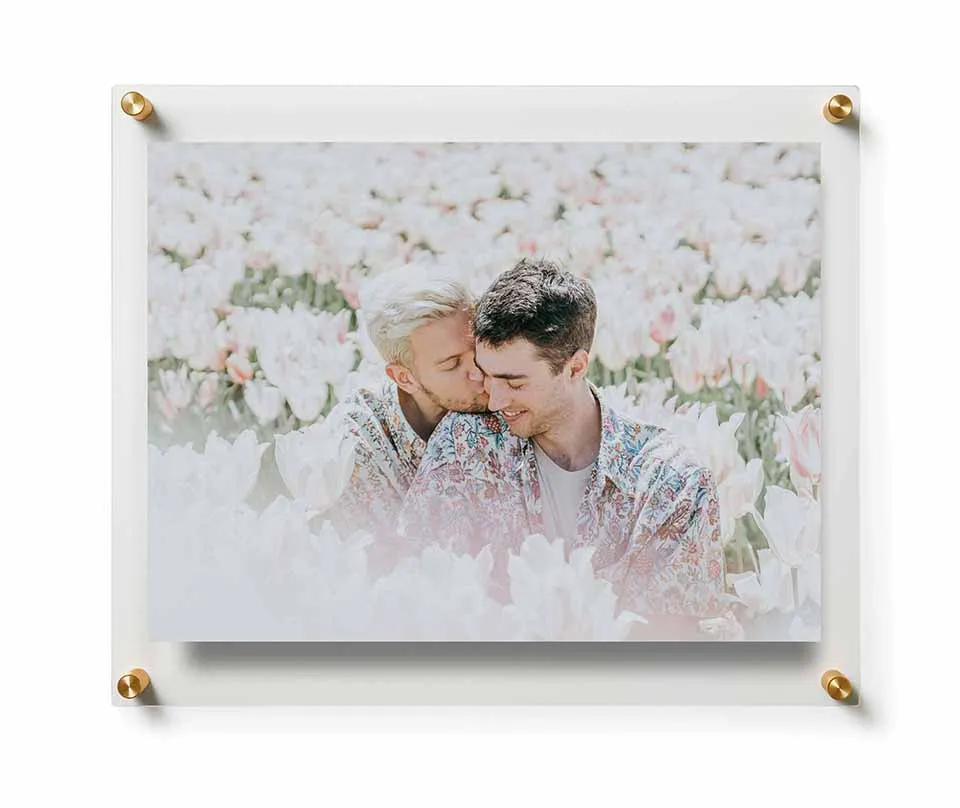 Valentine's Day Collection Double Panel Floating Frames