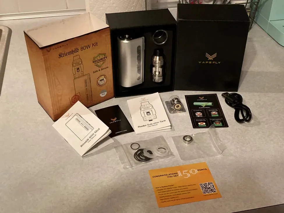 Vapefly Kriemhild 80W Vape Kit - Free 18650 Battery