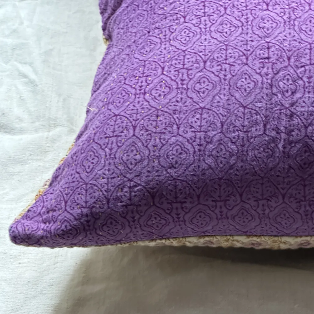 Vintage Sari Pillow (10JF13)