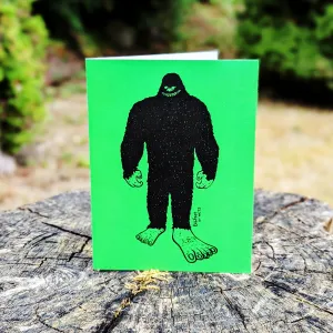 Westcoastees Bigfoot Art Card