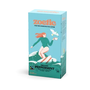 Zoetic Peppermint 100 Tea Bags